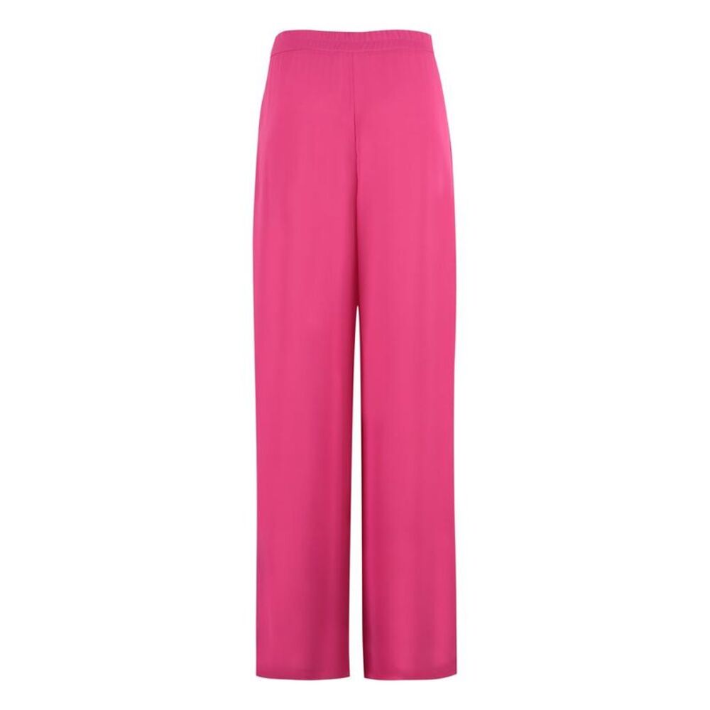 CLIPS Women's Wide Leg Cropped Trousers Women FUCHSIA Pants